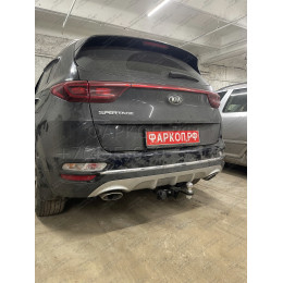 KSG-16-991122.00 PT GROUP Фаркоп на Hyundai Tucson 2015-2021, Kia Sportage 2016-2022 без подрезки бампера. Тип шара: E (легкосъемный шар под квадрат). Нагрузки: 2500/80 кг, масса ф
