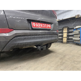 KSG-16-991122.00 PT GROUP Фаркоп на Hyundai Tucson 2015-2021, Kia Sportage 2016-2022 без подрезки бампера. Тип шара: E (легкосъемный шар под квадрат). Нагрузки: 2500/80 кг, масса ф