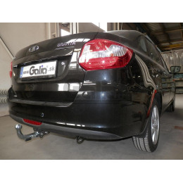 L023C GALIA Полностью оцинкованный фаркоп на Lada Granta седан/лифтбек 2011-, Lada Granta универсал 2018-, Лада Калина Cross 05/2016-2019, Лада Калина 2 2194 универсал 2013-202