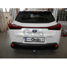 L026C GALIA Полностью оцинкованный фаркоп на Lexus UX 2018-. Подрозетник убирается за бампер. Тип шара: C (горизонтальный съемный). Невидимый вырез бамп