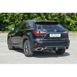 LRX-15-991122.00 PT GROUP Фаркоп на Lexus RX, кроме Long, в т.ч. F Sport 2015-2019 без подрезки бампера. Тип шара: E (легкосъемный шар под квадрат). Нагрузки: 2500/120 кг, мас