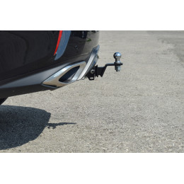LRX-15-991122.00 PT GROUP Фаркоп на Lexus RX, кроме Long, в т.ч. F Sport 2015-2019 без подрезки бампера. Тип шара: E (легкосъемный шар под квадрат). Нагрузки: 2500/120 кг, мас