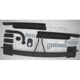 M-142 STEINHOF Фаркоп на Mercedes GL-Class x166 2012-2016, Mercedes GLS-Class x166 2016-2019, Mercedes GL-Class x164 2006-2012 без подрезки бампера. Тип шара: A. Нагрузки: 3500/140 кг, масса фаркопа 3