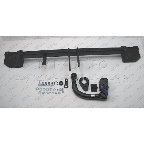 M-283 STEINHOF Фаркоп на Mini Cooper Countryman S/SD R60 2010-2017, Mini Cooper Paceman 2WD R61 2012-2016. Требуется подрезка бампера. Тип шара: AV (вертикальное быстросъемное крепление шара на ключе). Нагрузки: 1280/80 кг, масса фаркопа 21 кг (без электр