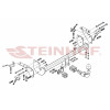 M-303 STEINHOF Фаркоп на Mitsubishi ASX 2010-2012 (без снятия и подрезки бампера), Mitsubishi ASX 2012-2022 (требуется подрезка бампера). Тип шара: AH (горизонтальное быстросъемное крепление шара на ключе). Нагрузки: 1500/70 кг, масса фаркопа 20,9 кг (без