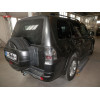 M082C GALIA Полностью оцинкованный фаркоп на Mitsubishi Pajero IV 2007-2020 (без подрезки бампера), Mitsubishi Pajero III 2000-2007 3/5 дверей V7 (невидимый вырез бампера). Тип шара: C (горизонтальный съемный). Нагрузки: 3500/135 кг, масса фаркопа 22,77 к