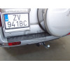 M082C GALIA Полностью оцинкованный фаркоп на Mitsubishi Pajero IV 2007-2020 (без подрезки бампера), Mitsubishi Pajero III 2000-2007 3/5 дверей V7 (невидимый вырез бампера). Тип шара: C (горизонтальный съемный). Нагрузки: 3500/135 кг, масса фаркопа 22,77 к
