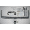 M082C GALIA Полностью оцинкованный фаркоп на Mitsubishi Pajero IV 2007-2020 (без подрезки бампера), Mitsubishi Pajero III 2000-2007 3/5 дверей V7 (невидимый вырез бампера). Тип шара: C (горизонтальный съемный). Нагрузки: 3500/135 кг, масса фаркопа 22,77 к