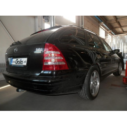 M097C GALIA Полностью оцинкованный фаркоп на Mercedes C-Class w203 седан / s203 универсал 2000-2007, Mercedes CLK-Class 2002-2009. Особенности: для нестандартного бампера тре