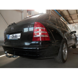M097C GALIA Полностью оцинкованный фаркоп на Mercedes C-Class w203 седан / s203 универсал 2000-2007, Mercedes CLK-Class 2002-2009. Особенности: для нестандартного бампера тре