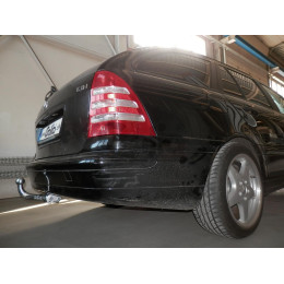 M097C GALIA Полностью оцинкованный фаркоп на Mercedes C-Class w203 седан / s203 универсал 2000-2007, Mercedes CLK-Class 2002-2009. Особенности: для нестандартного бампера тре