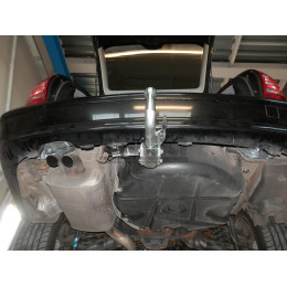 M097C GALIA Полностью оцинкованный фаркоп на Mercedes C-Class w203 седан / s203 универсал 2000-2007, Mercedes CLK-Class 2002-2009. Особенности: для нестандартного бампера тре