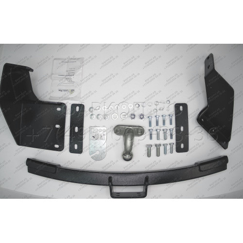 M105-F Лидер-плюс ТСУ для Mitsubishi Outlander XL 2007-2012, Peugeot 4007 2007-2012, Citroen C-Crosser 2007-2012 без снятия и выреза бампера. Тип шара: F. Нагрузки: 2000/100 кг, масса фаркопа 25,64 кг (без электрики в комплекте)