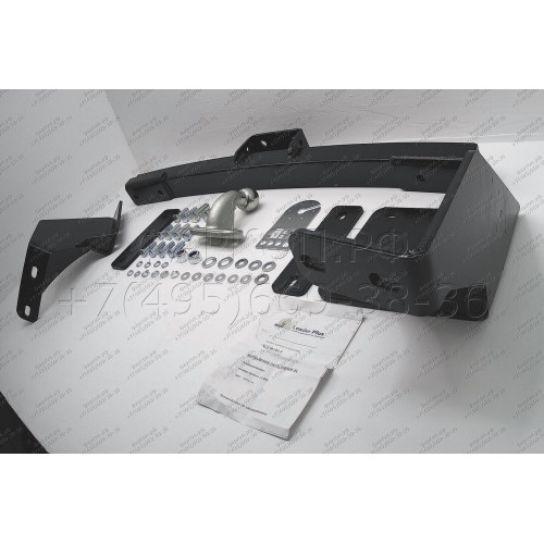 M105-F Лидер-плюс ТСУ для Mitsubishi Outlander XL 2007-2012, Peugeot 4007 2007-2012, Citroen C-Crosser 2007-2012 без снятия и выреза бампера. Тип шара: F. Нагрузки: 2000/100 кг, масса фаркопа 25,64 кг (без электрики в комплекте)