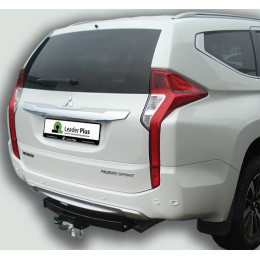 M115-F Лидер-плюс ТСУ для Mitsubishi Pajero Sport 2 2008-2016, Mitsubishi Pajero Sport 3 дорестайлинг 2016-2021 без снятия и выреза бампера. Тип шара: F. Нагрузки: 2000/100 кг, масса 