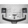 M115-F Лидер-плюс ТСУ для Mitsubishi Pajero Sport 2 2008-2016, Mitsubishi Pajero Sport 3 дорестайлинг 2016-2021 без снятия и выреза бампера. Тип шара: F. Нагрузки: 2000/100 кг, масса фаркопа 19,6 кг (без электрики в комплекте)
