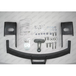 M115-F Лидер-плюс ТСУ для Mitsubishi Pajero Sport 2 2008-2016, Mitsubishi Pajero Sport 3 дорестайлинг 2016-2021 без снятия и выреза бампера. Тип шара: F. Нагрузки: 2000/100 кг, масса 