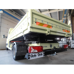 M119A GALIA Полностью оцинкованный фаркоп на Mercedes Sprinter 2006-, Volkswagen Crafter 2006-2017 платформа, только модели с грузоподъемностью с 4,6 до 5 тонн. Тип шара: A.