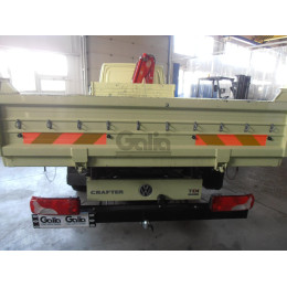 M119A GALIA Полностью оцинкованный фаркоп на Mercedes Sprinter 2006-, Volkswagen Crafter 2006-2017 платформа, только модели с грузоподъемностью с 4,6 до 5 тонн. Тип шара: A.