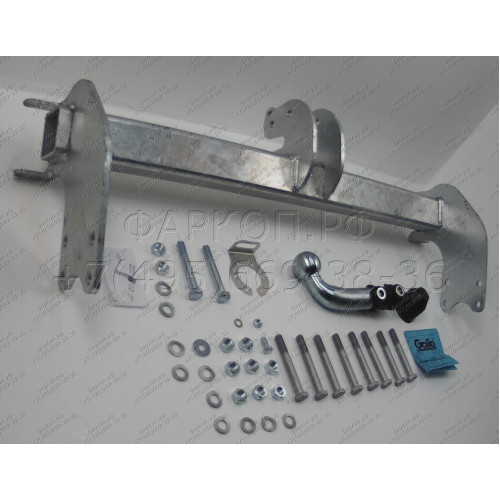 M119A GALIA Полностью оцинкованный фаркоп на Mercedes Sprinter 2006-, Volkswagen Crafter 2006-2017 платформа, только модели с грузоподъемностью с 4,6 до 5 тонн. Тип шара: A. Без выреза бампера. Нагрузки: 3500/150 кг, масса фаркопа 19,21 кг