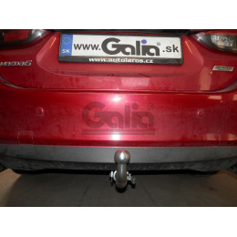 M140A GALIA Полностью оцинкованный фаркоп на Mazda 6 седан/универсал 2012-2022. Тип шара: A. Невидимый вырез бампера. Нагрузки: 2000/80 кг, масса фаркопа 17,22 к