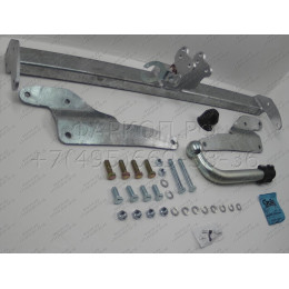 M140A GALIA Полностью оцинкованный фаркоп на Mazda 6 седан/универсал 2012-2022. Тип шара: A. Невидимый вырез бампера. Нагрузки: 2000/80 кг, масса фаркопа 17,22 к
