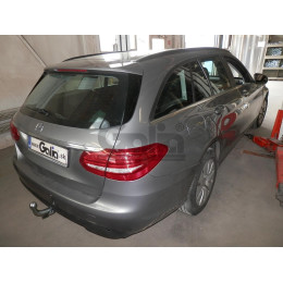 M141A GALIA Полностью оцинкованный фаркоп на Mercedes w205 седан/s205 универсал 2014-2021. Тип шара: A. Установка без выреза бампера. Нагрузки: 1900/100 кг, масса ф