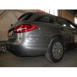 M141A GALIA Полностью оцинкованный фаркоп на Mercedes w205 седан/s205 универсал 2014-2021. Тип шара: A. Установка без выреза бампера. Нагрузки: 1900/100 кг, масса ф