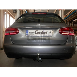 M141A GALIA Полностью оцинкованный фаркоп на Mercedes w205 седан/s205 универсал 2014-2021. Тип шара: A. Установка без выреза бампера. Нагрузки: 1900/100 кг, масса ф