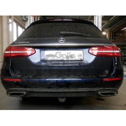 M151V GALIA Полностью оцинкованный фаркоп на Mercedes E-Class w213/s213 седан/универсал 2016-2023. Подрозетник убирается за бампер. Тип шара: AV (вертикальное быс