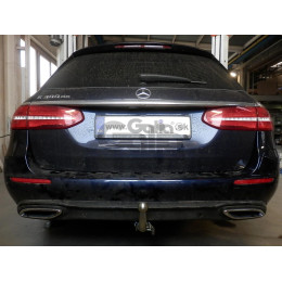 M151V GALIA Полностью оцинкованный фаркоп на Mercedes E-Class w213/s213 седан/универсал 2016-2023. Подрозетник убирается за бампер. Тип шара: AV (вертикальное быс