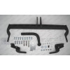 MI 22 AVTOS Фаркоп на Mitsubishi Lancer IX седан 2003-2007. Необходима подрезка бампера. Тип шара: A. Нагрузки: 1000/75 кг, масса фаркопа 15 кг (без электрики в комплекте)