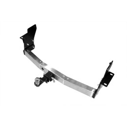 MPJ-99-991124.00 PT GROUP Фаркоп с нержавеющей накладкой на Mitsubishi Pajero III 2000-2008, IV 2008-2020 без подрезки бампера. Тип шара: E (легкосъемный шар под квадрат). На