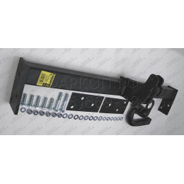 N-092 STEINHOF Фаркоп на Ford Maverick 1993-2000, Nissan Terrano 1993-2006 без снятия и подрезки бампера. Тип шара: A. Нагрузки: 3000/120 кг, масса фаркопа 15,5 кг (без электрики 