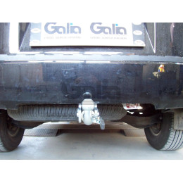 N041C GALIA Полностью оцинкованный фаркоп на Nissan Pathfinder R51 2004-2014. Подрозетник убирается за бампер. Тип шара: C (горизонтальный съемный). Невидимый в