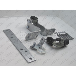 N041C GALIA Полностью оцинкованный фаркоп на Nissan Pathfinder R51 2004-2014. Подрозетник убирается за бампер. Тип шара: C (горизонтальный съемный). Невидимый в