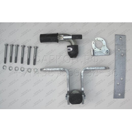 N041C GALIA Полностью оцинкованный фаркоп на Nissan Pathfinder R51 2004-2014. Подрозетник убирается за бампер. Тип шара: C (горизонтальный съемный). Невидимый в