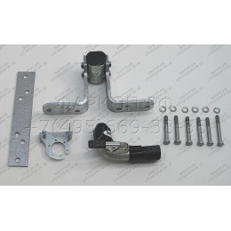 N041C GALIA Полностью оцинкованный фаркоп на Nissan Pathfinder R51 2004-2014. Подрозетник убирается за бампер. Тип шара: C (горизонтальный съемный). Невидимый в