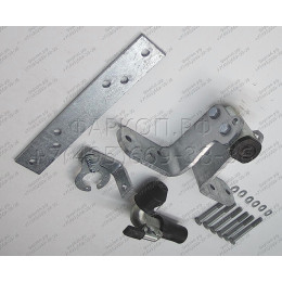 N041C GALIA Полностью оцинкованный фаркоп на Nissan Pathfinder R51 2004-2014. Подрозетник убирается за бампер. Тип шара: C (горизонтальный съемный). Невидимый в