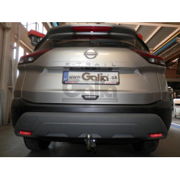 N061C GALIA Полностью оцинкованный фаркоп на Nissan X-Trail T33 2022-, Nissan Rogue T33 2021-. Подрозетник убирается за бампер. Тип шара: C (горизонтальный съемный). Не