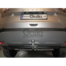 N061C GALIA Полностью оцинкованный фаркоп на Nissan X-Trail T33 2022-, Nissan Rogue T33 2021-. Подрозетник убирается за бампер. Тип шара: C (горизонтальный съемный). Не