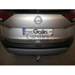 N061C GALIA Полностью оцинкованный фаркоп на Nissan X-Trail T33 2022-, Nissan Rogue T33 2021-. Подрозетник убирается за бампер. Тип шара: C (горизонтальный съемный). Не