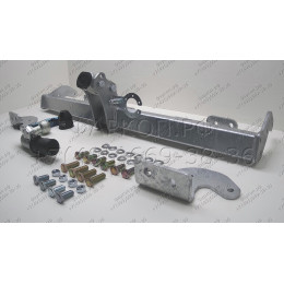 N061C GALIA Полностью оцинкованный фаркоп на Nissan X-Trail T33 2022-, Nissan Rogue T33 2021-. Подрозетник убирается за бампер. Тип шара: C (горизонтальный съемный). Не