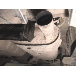 H.N23.A HALTY Фаркоп на Nissan Avenir 2WD/4WD 1998-2005 без подрезки бампера. Тип шара: A. Нагрузки: 750/75 кг, масса фаркопа 12,7 кг