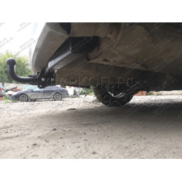 H.N23.A HALTY Фаркоп на Nissan Avenir 2WD/4WD 1998-2005 без подрезки бампера. Тип шара: A. Нагрузки: 750/75 кг, масса фаркопа 12,7 кг