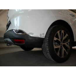 R096C GALIA Полностью оцинкованный фаркоп на Renault Espace 2015-2022. Подрозетник убирается за бампер. Тип шара: C (горизонтальный съемный). Установка без в