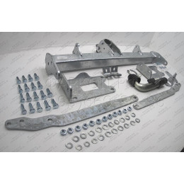 R101C GALIA Полностью оцинкованный фаркоп на Land Rover Range Rover Sport 2013-2022. Тип шара: C (горизонтальный съемный). Невидимый вырез бампера. Нагрузки: 3500/200 к