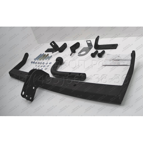 RN 05 AVTOS Фаркоп на Renault Kangoo 1998-2010, Nissan Kubistar 2003-2009 без подрезки бампера. Тип шара: A. Нагрузки: 1250/75 кг, масса фаркопа 16,5 кг (без электрики в комплекте)