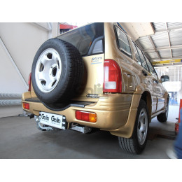 S030C GALIA Полностью оцинкованный фаркоп на Suzuki Grand Vitara 1998-2005, Suzuki Grand Vitara XL7 1998-2003. Тип шара: C (горизонтальный съемный). Установка без снятия и выр