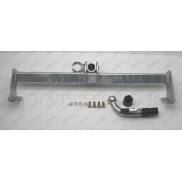 S030C GALIA Полностью оцинкованный фаркоп на Suzuki Grand Vitara 1998-2005, Suzuki Grand Vitara XL7 1998-2003. Тип шара: C (горизонтальный съемный). Установка без снятия и выр